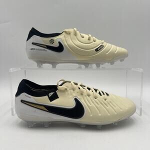 Mens Sz 6.5 Nike Legend 10 Elite AG-Pro Lemonade Black Gold Soccer DV4330 700